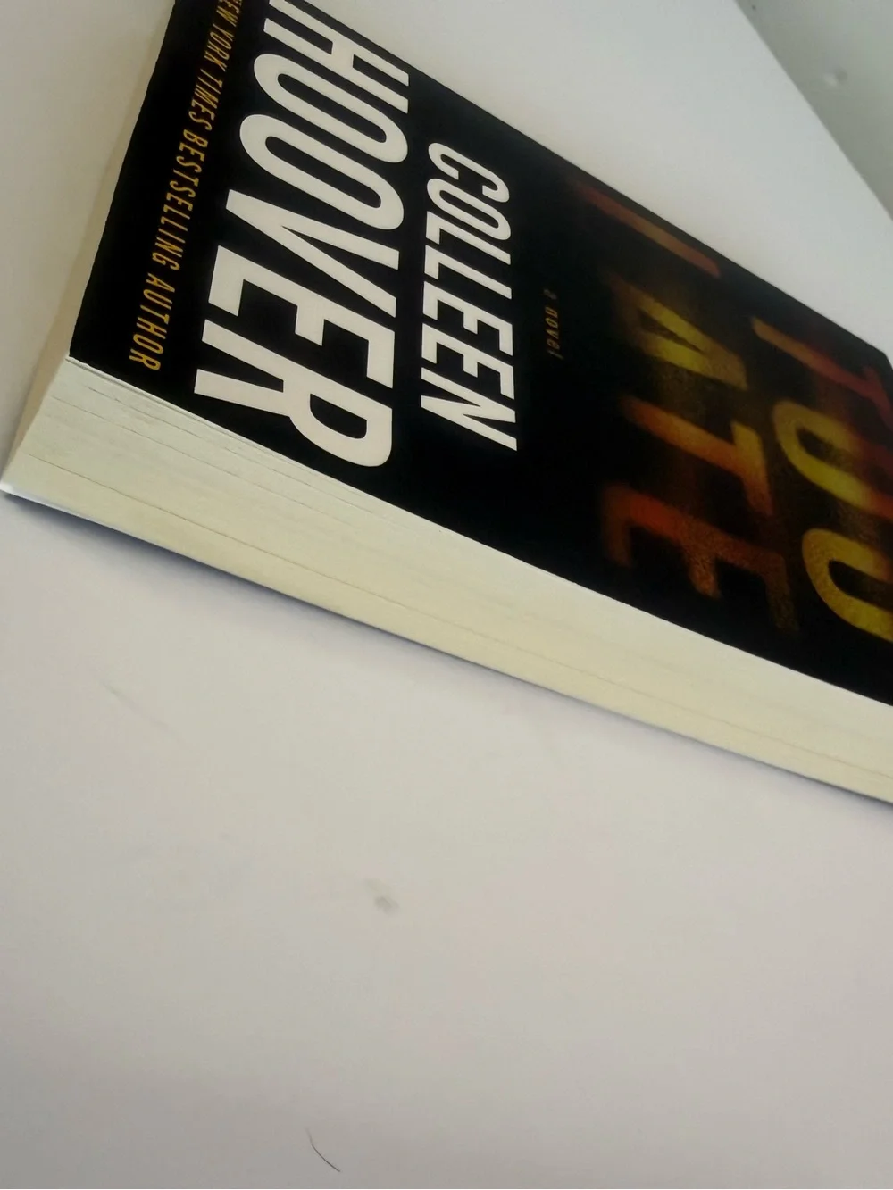 Colleen Hoover Book Bundle Woman Down & Too Late Paperback BookTok CoHo Thriller